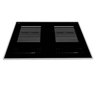 Nuevo Diseño en Stock: Placa de Inducción de 4KW con Doble Zona de Cocción de Vitrocerámica - Product Image 2