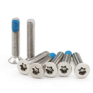 สกรูหัวแบน Torx หกแฉก ขนาดเมตริก M5*27 304 A2-70 สแตนเลส GB2673 ป้องกันการขโมย ป้องกันการถอดประกอบ - Product Image 1