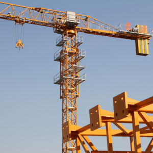 رافعة برجية للبناء من Jianjio مواصفات رخيصة الثمن رافعة مسطحة من الأعلى - Product Image 1