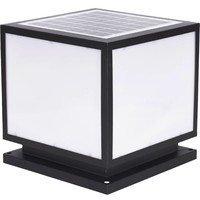 Lampe à pilier LED moderne étanche pour extérieur, cour, portail, porte, clôture, indice de protection IP55