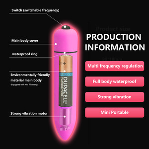 <span class=keywords><strong>Vibrator</strong></span> Mini Portable 10-Kecepatan <span class=keywords><strong>Bullet</strong></span> Rose Tahan Air Stimulator Klitoris G-Spot Produk Seks Dewasa untuk Wanita Dildo Baterai - Product Image 5