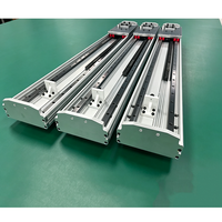 Module linéaire à crémaillère 178, course de 5000 mm, double chariot, mouvement indépendant, actionneur linéaire pour robot portique CNC