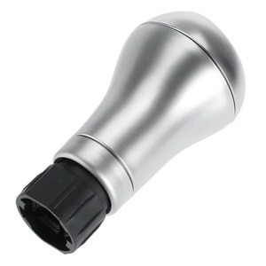 Mercedes-Benz Car Gear <b>Shift</b> <b>Knob</b> Aluminum Alloy Silver 6-Speed Manual Transmission Replacement Part - Product Image 3
