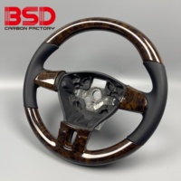 Volant en bois personnalisable pour Volkswagen Passat, accessoires intérieurs automobiles populaires