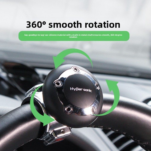 Universal All Car Steering Wheel Power Assist Spinner Knob Aluminum Alloy 360 Rotation Popular