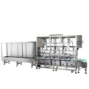 Automatic 5-Head Filling 10-50 Kg Chemical Oil Lubricant Automatic Weighing Filling Machine