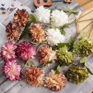 ดอกโบตั๋นประดิษฐ์ CallaFloral สีขาวเขียว โพลีเอสเตอร์ สำหรับตกแต่งภายใน  กิ่งเดี่ยว รุ่น CL02104 - Product Image 2