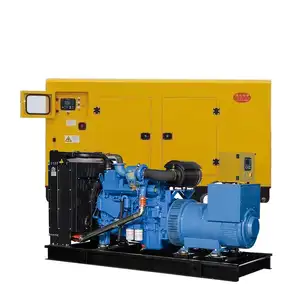 Cina produttore di generatori Diesel silenziosi tipo 100 Kw silenziatore stile aperto generatore di alta qualità