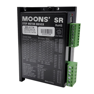 มอเตอร์ไดรเวอร์รุ่นใหม่ของแท้จาก MOONS สำหรับเปลี่ยนทดแทน 2 เฟส 7.8a 75v ราคา 23 34 - Product Image 2