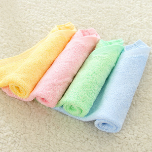 Toalla Cuadrada de Fibra de Bambú 26x26cm, Suave y Absorbente, Paño para la Cara de Niños, Pañuelo, Regalo para Limpieza del Hogar - Product Image 3