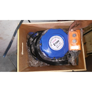 Polipasto Eléctrico de Cadena de Acero Dulce, Equipo de Elevación Industrial, Capacidad de 1 Tonelada, Altura de Elevación de 6 Metros, Manejo de Materiales de Alta Resistencia - Product Image 1