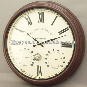 <span class=keywords><strong>Horloge</strong></span> <span class=keywords><strong>Murale</strong></span> Ronde Vintage en Métal de Style Ancien - Product Image 2