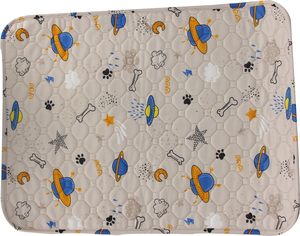 Alfombrilla impermeable para caja de mascotas, lavable y reutilizable, antideslizante, para entrenamiento de perros, almohadilla para orinar, absorbe la orina con patrón de impresión - Product Image 5