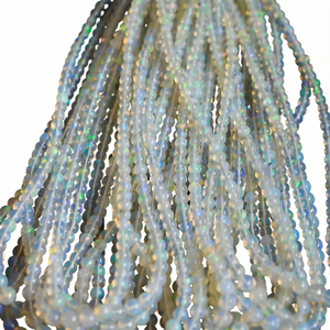 Ópalo Natural Pulido de la Isla de Maui, Gema Suelta, Corte Brillante Redondo de 7x12mm, Ópalos que Cambian de Color para la Elaboración de Joyas - Product Image 1