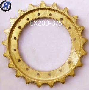 Pignon tendeur EX100 EX120 EX150 <span class=keywords><strong>EX200</strong></span> pour <span class=keywords><strong>Hitachi</strong></span>, pièces de séparation sous-chariot - Product Image 1