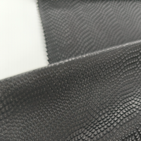 Tissu tricoté extensible mécanique 75D avec revêtement PU transférable, résistant à l'abrasion pour les vêtements de sport, les vestes et les vêtements d'extérieur