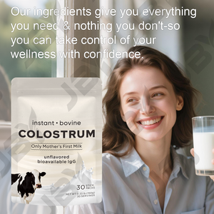 מקור תזונה חלבית איכותית של JBY לחיזוק מערכת החיסון, תמיכה בגדילה ובריאות - אבקת קולוסטרום - Product Image 6