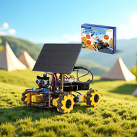 ACEBOTT ESP32 Solar Robot Car DIY Kit Smart Remote Control STEM Codificación educativa Programación Proyecto de aprendizaje para Arduino