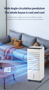 Refroidisseur d'air évaporatif <span class=keywords><strong>mobile</strong></span>, ventilateur de refroidissement à <span class=keywords><strong>eau</strong></span> et à glace à vent ultra puissant, <span class=keywords><strong>climatiseur</strong></span> portable pour hôtel, maison, camping-car, bureau - Product Image 4