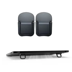 2 pz portatile Mini supporto <span class=keywords><strong>per</strong></span> Laptop in lega di zinco supporto <span class=keywords><strong>per</strong></span> <span class=keywords><strong>tastiera</strong></span> <span class=keywords><strong>per</strong></span> Notebook - Product Image 1