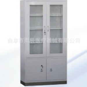 Stainless Steel Hospital <b>Cabinet</b> 2 Door Key Lock Durable Medical <b>Storage</b> <b>Cabinet</b> - Product Image 3