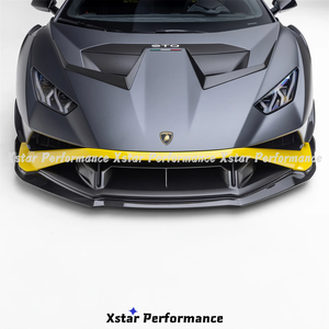 Lèvre avant en fibre de carbone sèche de Style Vorstein Vrs pour <span class=keywords><strong>Lamborghini</strong></span> Huracan <span class=keywords><strong>STO</strong></span> - Product Image 4