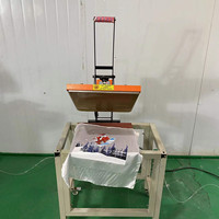 Presse à chaud manuelle industrielle pivotante 40*50cm pour l'impression de t-shirts