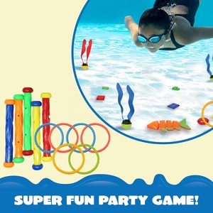 Juego <span class=keywords><strong>de</strong></span> 30 Juguetes <span class=keywords><strong>de</strong></span> Buceo para Piscina con Bolsa <span class=keywords><strong>de</strong></span> Almacenamiento, Juego <span class=keywords><strong>de</strong></span> Natación Subacuática, Juguete <span class=keywords><strong>de</strong></span> Verano, Venta al por Mayor - Product Image 3