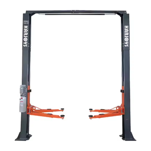 Karjoys Ascenseur de voiture à deux poteaux avec moteur électrique Ascenseur de voiture hydraulique de 4,5 tonnes avec 2 poteaux pour ascenseur de moteur électrique à deux poteaux d'atelier - Product Image 1