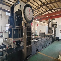 Machine-outil CNC à double tourneur DZ-4600V, adaptée au fraisage et au perçage simultanés des extrémités des pièces d'arbres et autres.