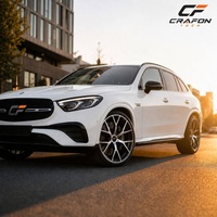 Jantes forgées concaves profondes CF 20 21 22 23 24 pouces, compatibles avec Mercedes G63 G500 SUV de luxe, finition brossée