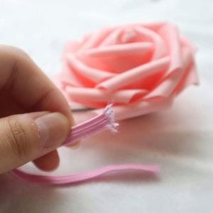Rubber <b>Braided</b> Elastic Bands 6mm Diameter for Sewing Crafts DIY Projects-Hair Bands Shoe Laces Wigs & More - Product Image 2