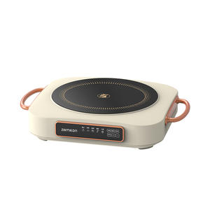 Placa de Cocción Inteligente Zemkon de 2200W con Control Táctil por Infrarrojos Lejanos, Vitrocerámica Blanca para Saltear y Hervir Agua - Product Image 6