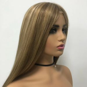 شعر مستعار طبي من السيليكون بشعر حرير صغير من الدانتيل من الدرجة الأساسية شعر مستعار طبي أشقر أشقر للنساء لمرضى السرطان الثعلبة - Product Image 6