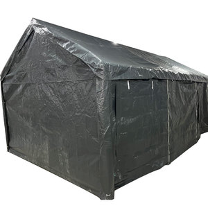 Tùy chỉnh Kích thước 31 \ "kim loại nhà để xe carport H chùm khung thép xe lưu trữ phòng 40 \" x 20 \ "không tráng carports nhà để xe tán - Product Image 6