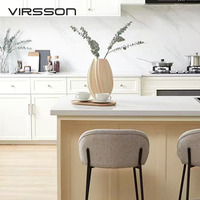 Ensemble d'armoires de cuisine modulaires laquées Shaker sur mesure, prêtes à assembler, pour appartement et villa, USA