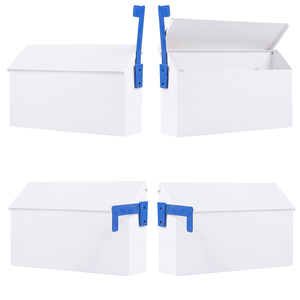 Boîtes <span class=keywords><strong>aux</strong></span> <span class=keywords><strong>lettres</strong></span> murales en acier inoxydable personnalisées MB034 pour l'extérieur avec serrures intelligentes pour usage en jardin - Product Image 5