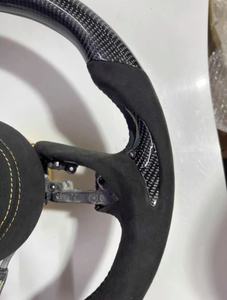 Volante Deportivo de Cuero y Fibra de Carbono para Mazda 3 6 CX5 RX7 CX-4 CX-5 RX-8 Axela Atenza MX5 <span class=keywords><strong>CX3</strong></span> CX8 CX9 - Product Image 5