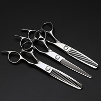Ciseaux de barbier SHIMAMO Premium Japan VG10 en acier CNC, kit de coupe de cheveux, ciseaux à effiler pour salon de beauté, pour droitiers