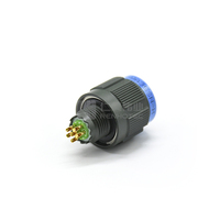 Connecteur MIL Spec J599/26WA35SN-H Connecteur électrique circulaire à prise droite à 6 broches avec contacts à souder