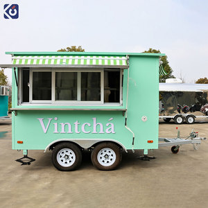 CAMPTRL Camión de Comida Rápida, Remolque Pequeño para Venta de Comida, Carrito Móvil de Comida para la Venta en EE. UU., <span class=keywords><strong>Europa</strong></span> y Australia - Product Image 2