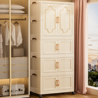 Armoire de rangement pour vêtements de bébé, moderne, durable, pliable, grande capacité, pour chambre à coucher et hôtel
