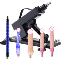 Máquina Sexual Automática en Oferta, Impermeable, Ajustable, Dildo Realista, Juguete Sexual para Mujeres