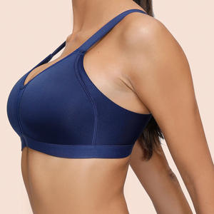 Femme Reggiseno <span class=keywords><strong>Sport</strong></span> Plus Size High Impact Crop Top Fitness No Wire Yoga Bra Running Workout Sutia Esportivo <span class=keywords><strong>Sport</strong></span> Bra - Product Image 5