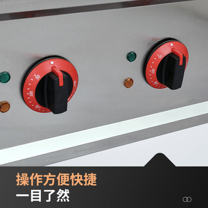 เตาไฟฟ้าแบบแบน สเตนเลสสตีล ควบคุมอุณหภูมิได้ เหมาะสำหรับร้านอาหารและร้านขายขนม - Product Image 4