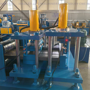 Petit pain entièrement automatique de Purlin de section de sigma de forme en acier en métal formant la machine avec les trous perforés - Product Image 4
