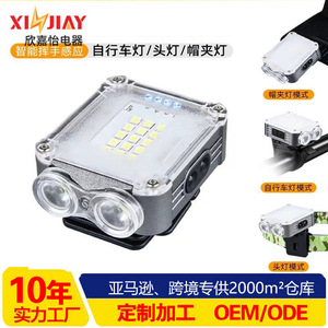 Rechargeable <b>Bicycle</b> Headlight Led Front <b>Light</b> 4 Modes Aluminum Alloy IPX4 Cycling Lamp - Product Image 3