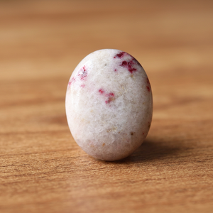 Cabujones Ovalados de Cinabrio Blanco y Rosa de Alta Calidad 18.5x14mm, Gema Natural de Diseño, España, Iroc Sales, para Joyería con Anillo y Alambre - Product Image 2