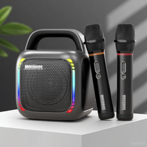 RGB LED ánh sáng Loa di động với trường hợp trong suốt và hình ảnh Bass Battery Powered - Product Image 4