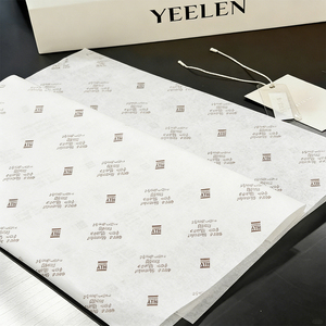 Custom Printed Brand logo Garment Gift Clothing Wrapping <b>Tissue</b> <b>Paper</b> Sheets for Shoes Packaging with logo - Product Image 6